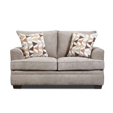 Peak Living Stationary Sofa in Nutmeg, , large