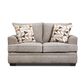 Peak Living Stationary Sofa in Nutmeg, , large