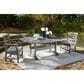 Ashley Visola Dining Chair with Cushion in Gray - Set of 2, , large