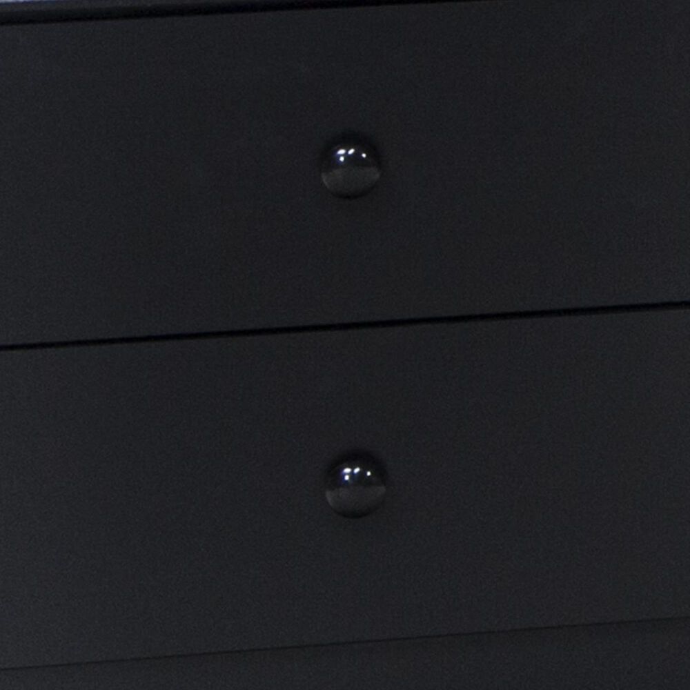 Living Essentials Nightstand in Black, , large