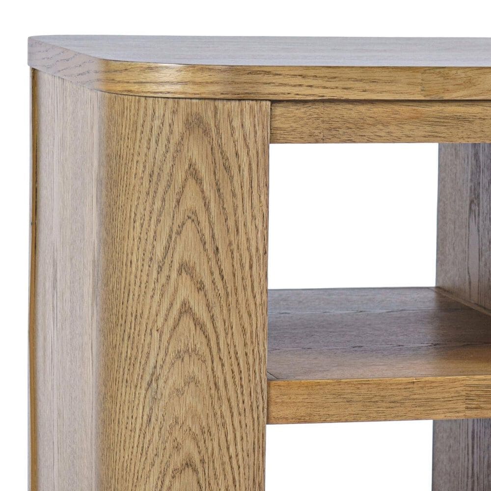 Waltham Janzen End Table with Lower Shelves in Cascade Oak, , large