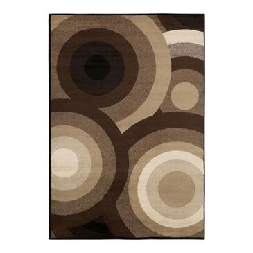 Surya Paramount PAR-1051 6"7" x 9"6" Brown/Camel/Khaki Area Rug, , large