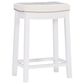Linon Home Decor Claridge Counter Stool in White, , large