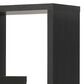 Everly Living Kaylee Bookcase in Black, , large