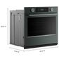 KitchenAid 2-Piece Kitchen Package with Juniper 30" Smart Single Wall Oven and Black 36" Induction Cooktop, , large
