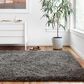 Loloi II Milan MIL-01 7"9" x 9"9" Charcoal Area Rug, , large