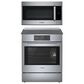 Bosch 800 Series 2-Piece Kitchen Package with 4.6 Cu. Ft. Induction Slide-in Range and 1.9 Cu. Ft. Over-The-Range Microwave in Stainless Steel, , large