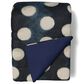 Ann Gish Eclipse 96" x 50" Throw in Blue and Silver, , large
