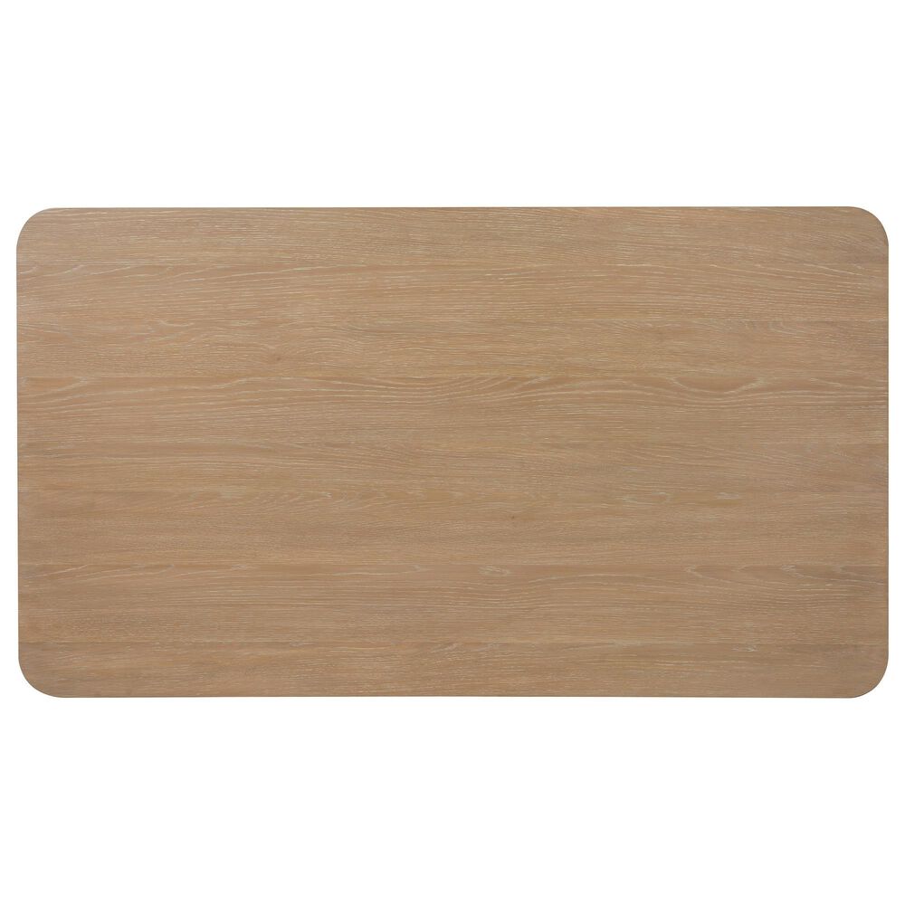 Hooker Furniture Banyon Bay Gathering Dining Table in Desert Oak and Brushed Brass - Table Only, , large