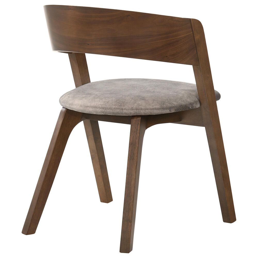 Blue River Cortina and Jackie 5-Piece Rectangle Dining Set in Walnut, , large