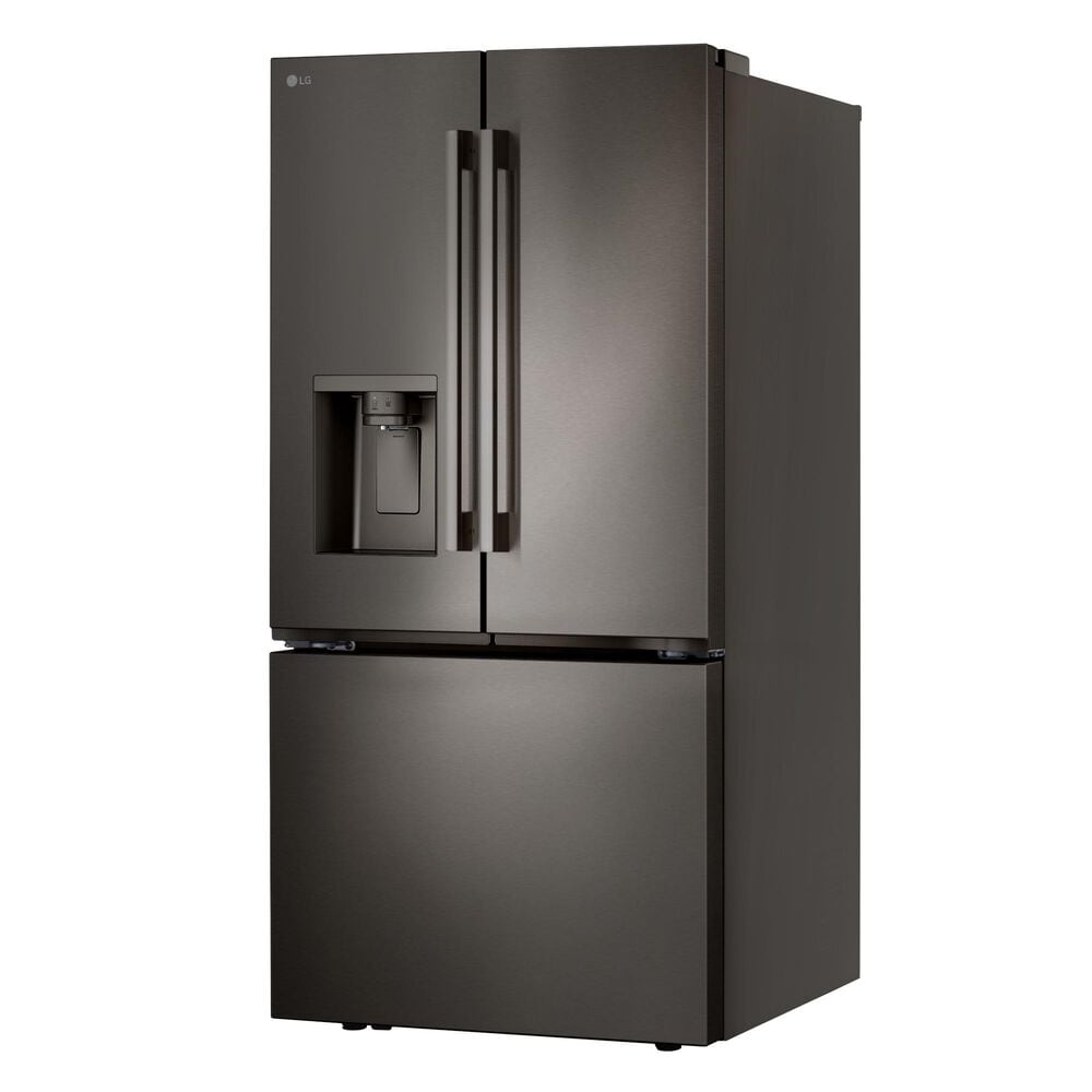 LG 24.5 Cu. Ft. 3-Door French Door Refrigerator in Black Stainless Steel, , large