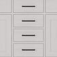 Lexora Home Abbey 60" Double Bathroom Vanity in White Oak with 2 cm White Quartz Top and Rectangular Sinks, , large