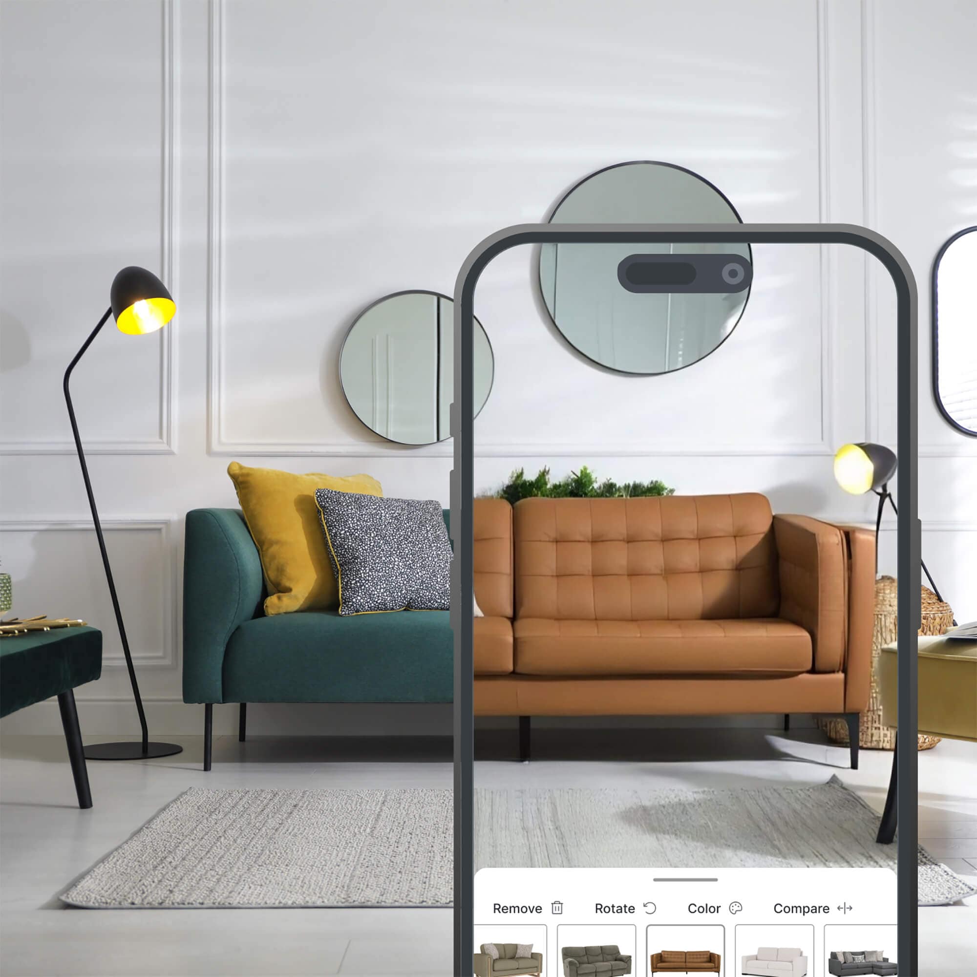 Furniture visualizer example