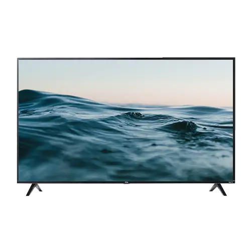 TV With Image of Water on Screen