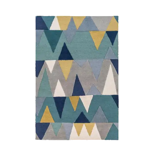 Surya Kennedy KDY-3012 5 ft x 7 ft 6 inches Bright Blue Area Rug