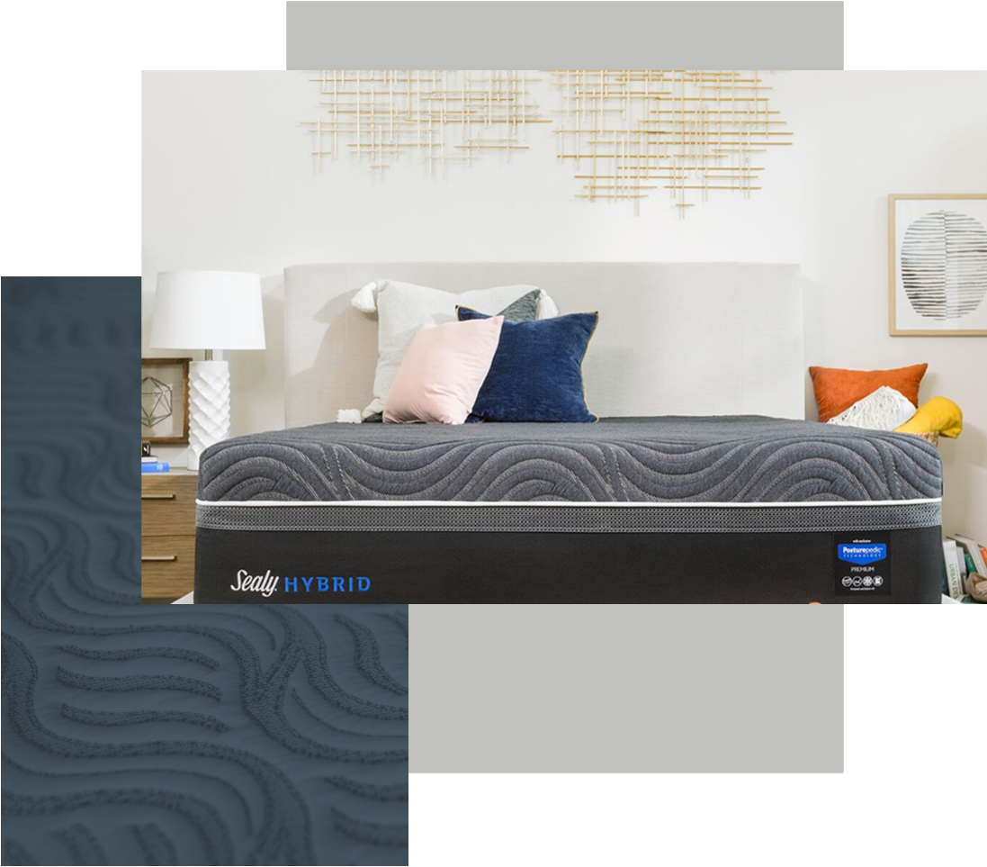 Sealy Hybrid Mattress Combines Innersprings and Memory Foam