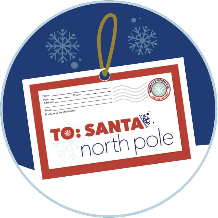 Postcard to send to Santa