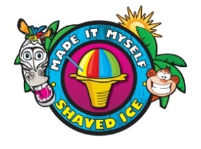 Made It Myself Shaved Ice | Zebra and Monkey popping out of trees