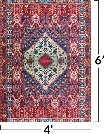 4x6 foot area rug