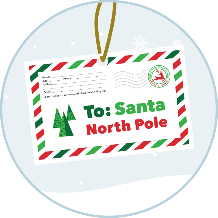 Postcard to send to Santa