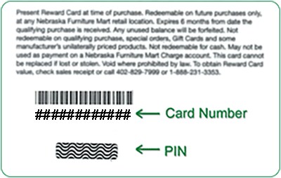 Gift Cards | Furniture and More | Nebraska Furniture Mart (NFM)