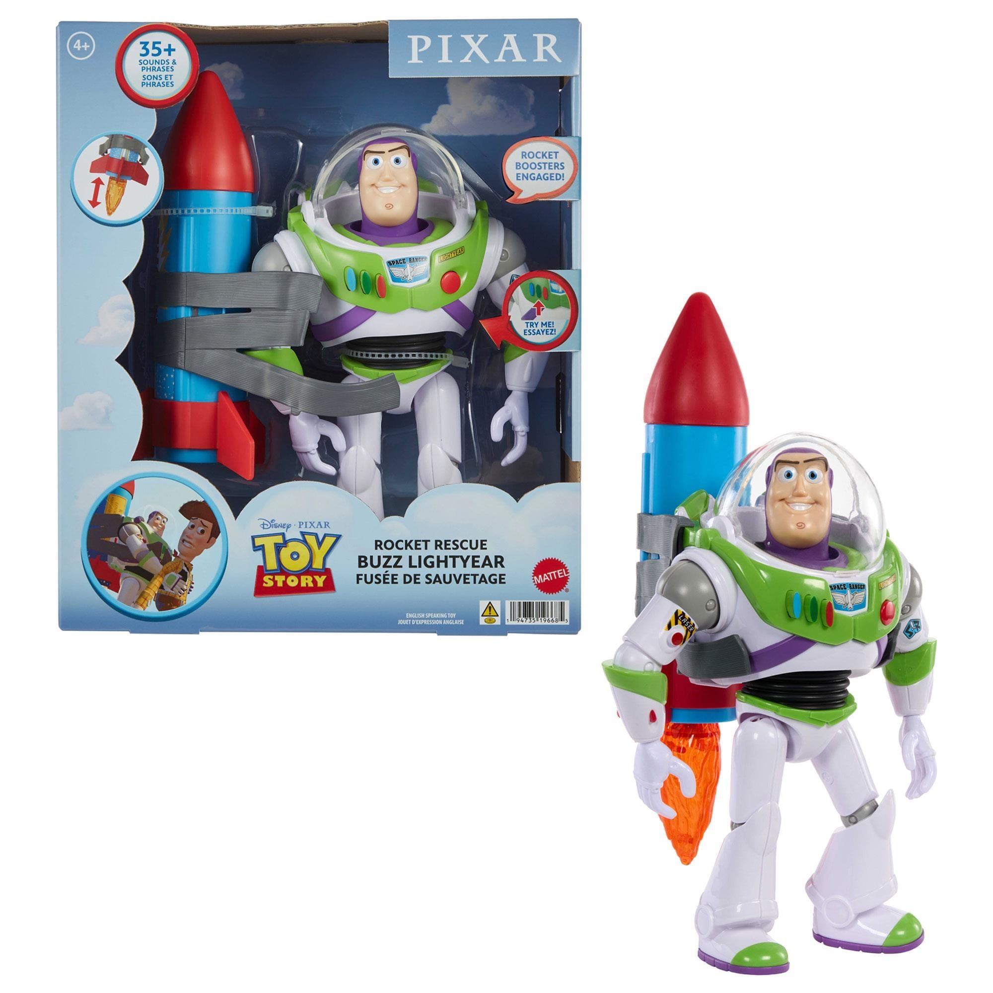 【24時間以内発送】TOY STORY BUZZ LIGHTYEAR Amazon.com: Disney Store Official Buzz Lightyear Interactive