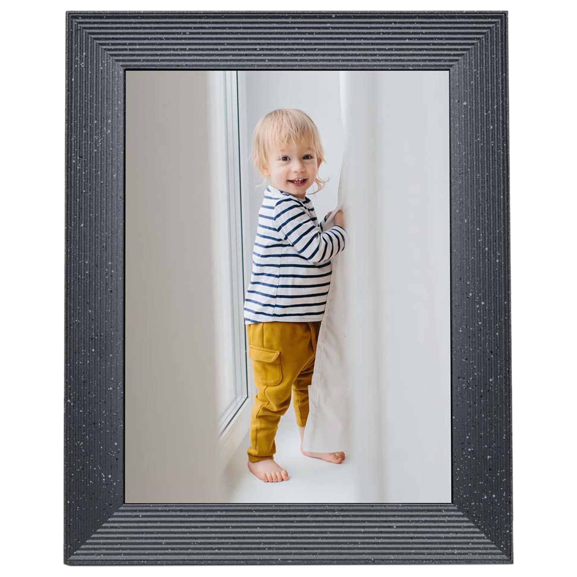 Aura Mason Luxe 9.7" LCD Digital Photo Frame in Black NFM