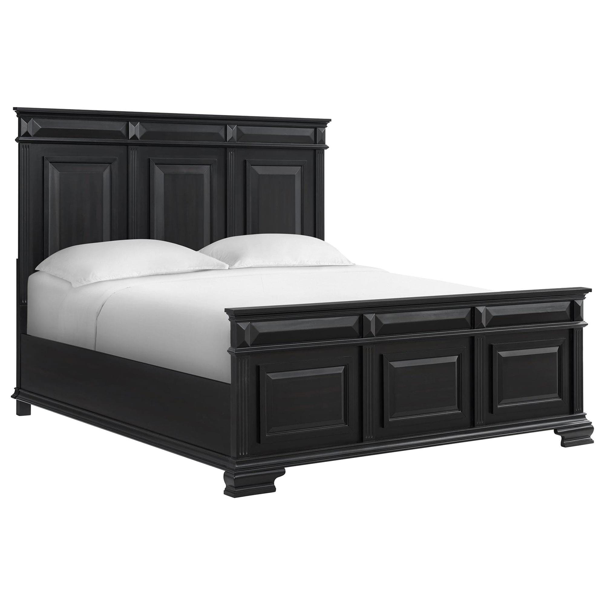 Mayberry Hill Bridgestone Queen Panel Bed in Black
