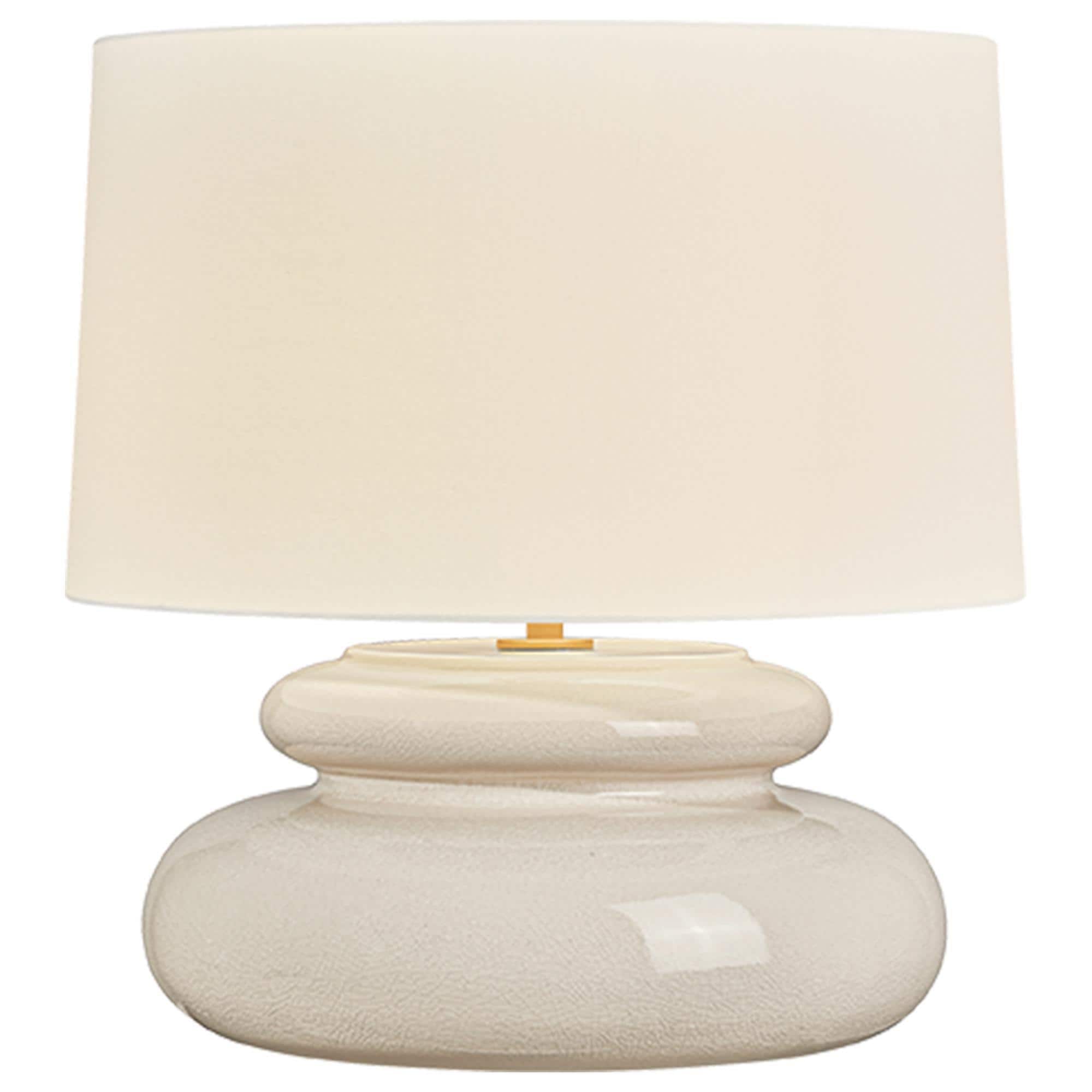 Mitzi Lighting Pia Table Lamp in Aged Brass and Chateau Crackle