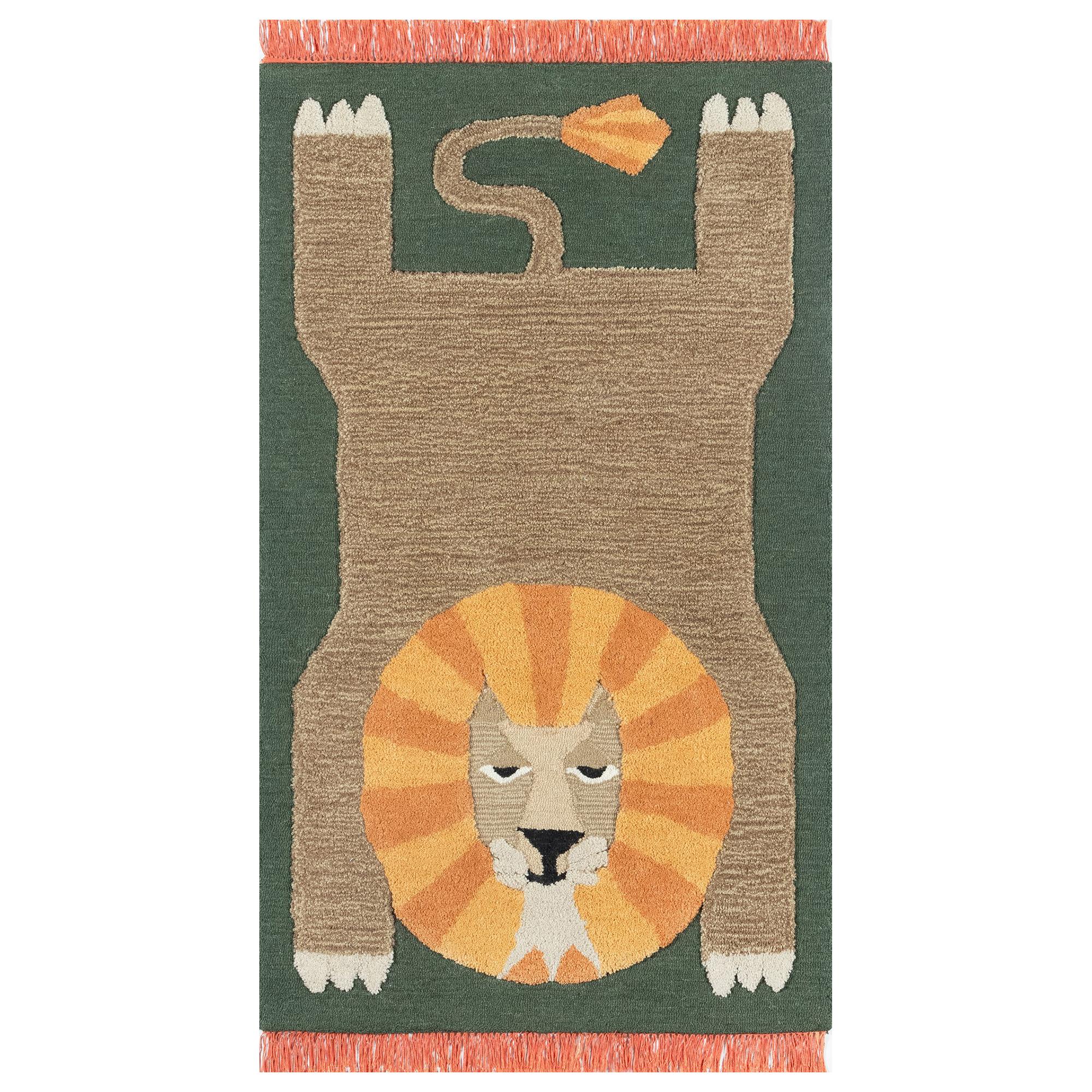 Novogratz Atticus Atc 1 4 X 6 Green Area Rug Nebraska Furniture Mart