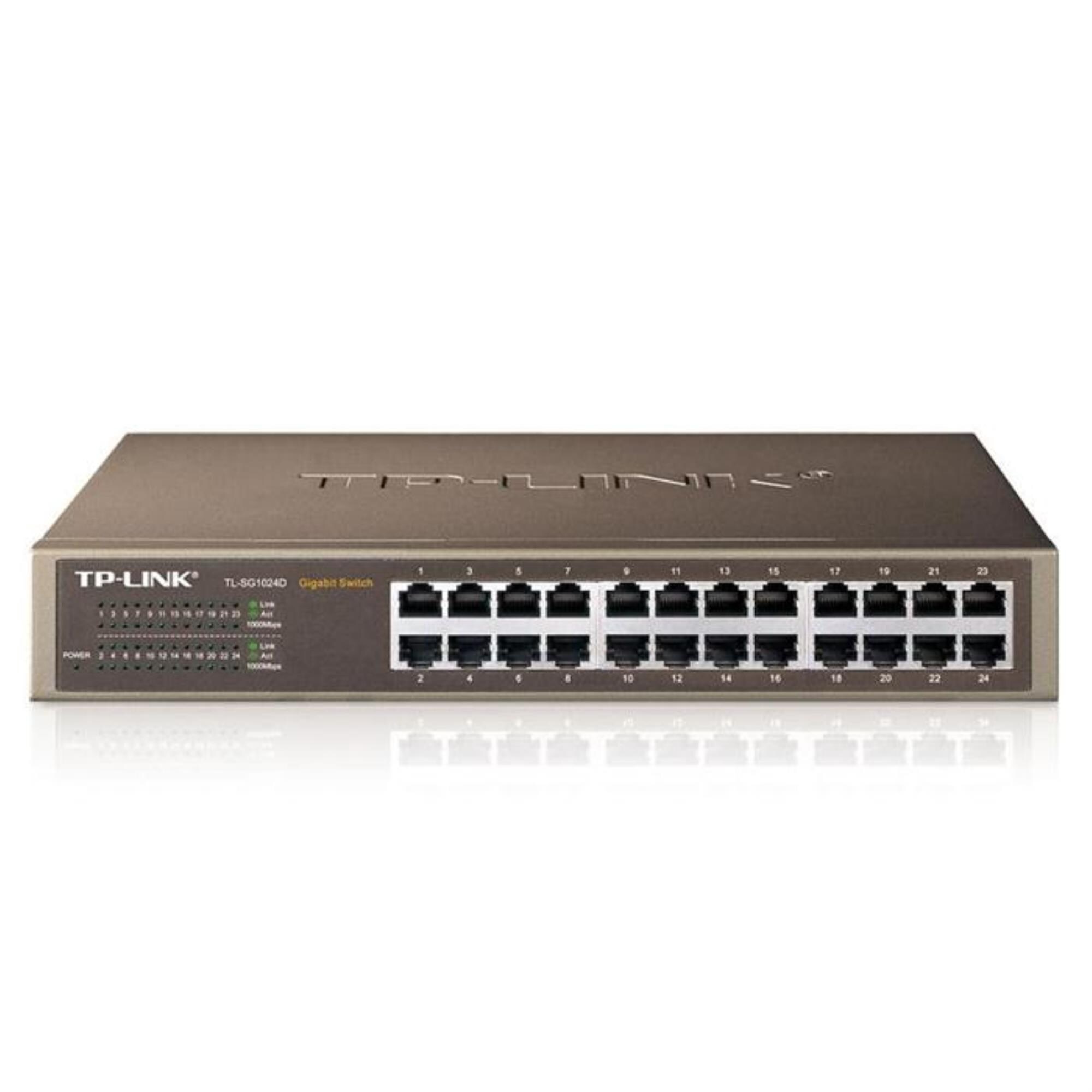 ルーター・ネットワーク機器 TP-Link 24-Port GigabitSwitch TL-SG1024D TL-SG1024D | 24-Port Gigabit Desktop/Rackmount Switch | TP-Link