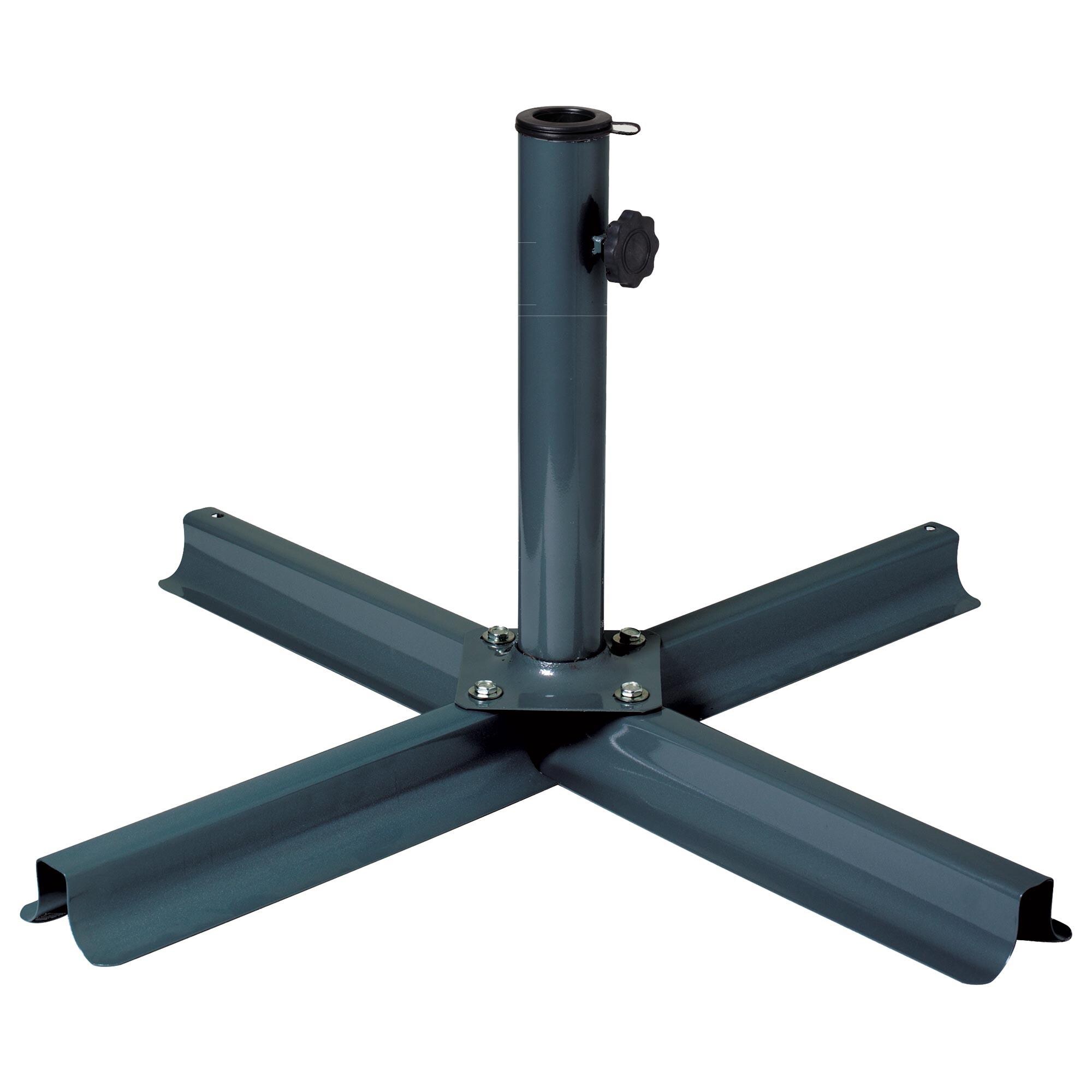 CorLiving Patio Umbrella Stand in Dark Grey Nebraska Furniture Mart