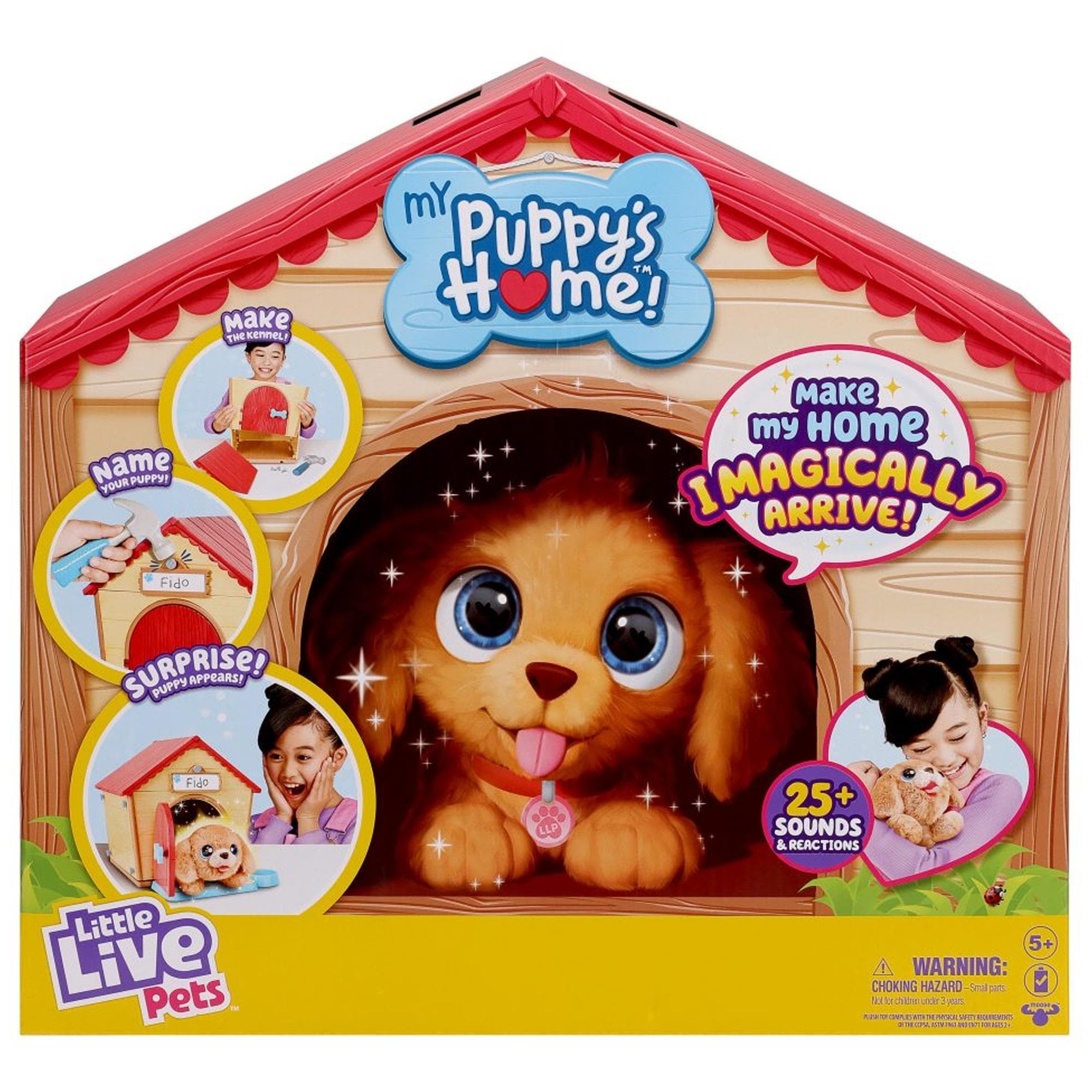 Little Live Pets My Puppy s Home with 25 Sounds and Reactions NFM