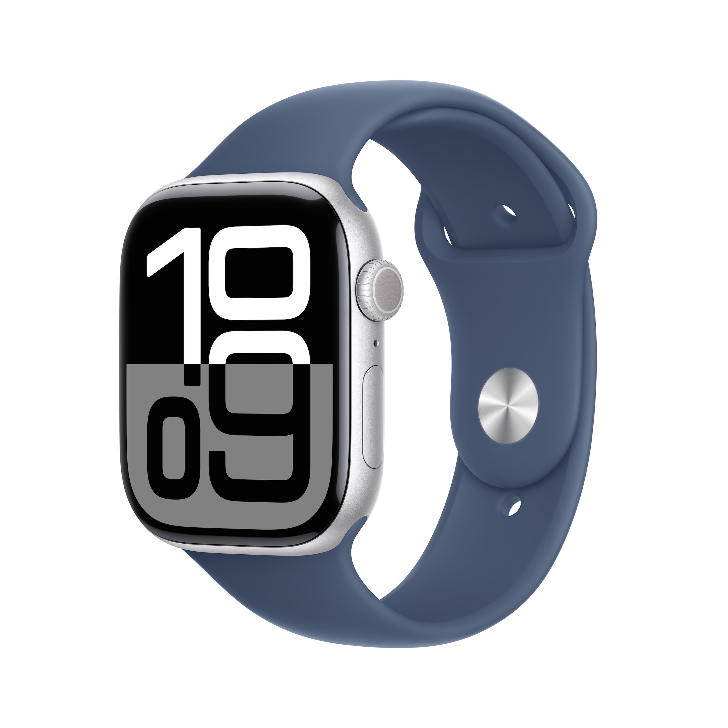 Apple Watch Series 10 GPS 42mm Jet Black Aluminum Case with Black Sport Band S M Shop NFM