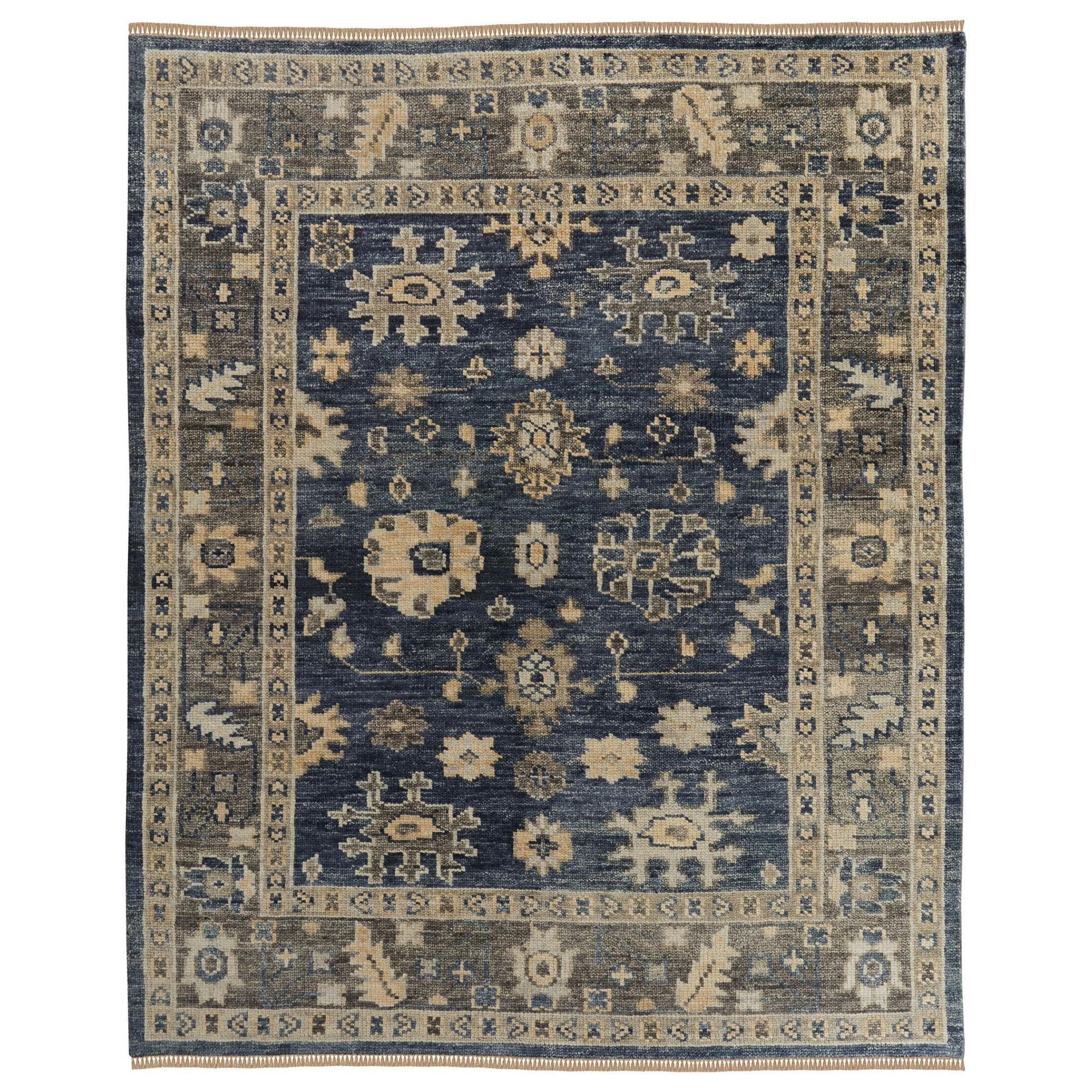Feizy Fillmore 2' x 3' Blue and Gray Area Rug