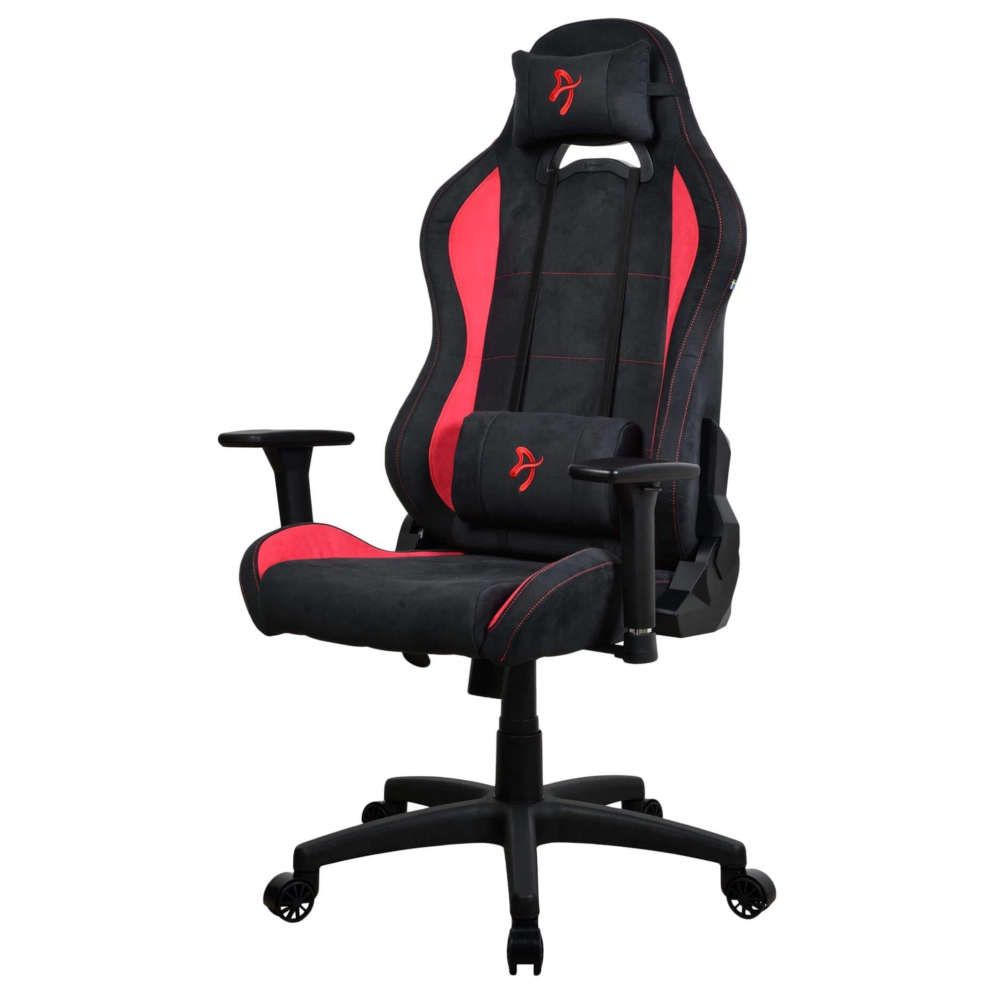 Arozzi Torretta 2023 Edition Supersoft Gaming Chair in Black and Red