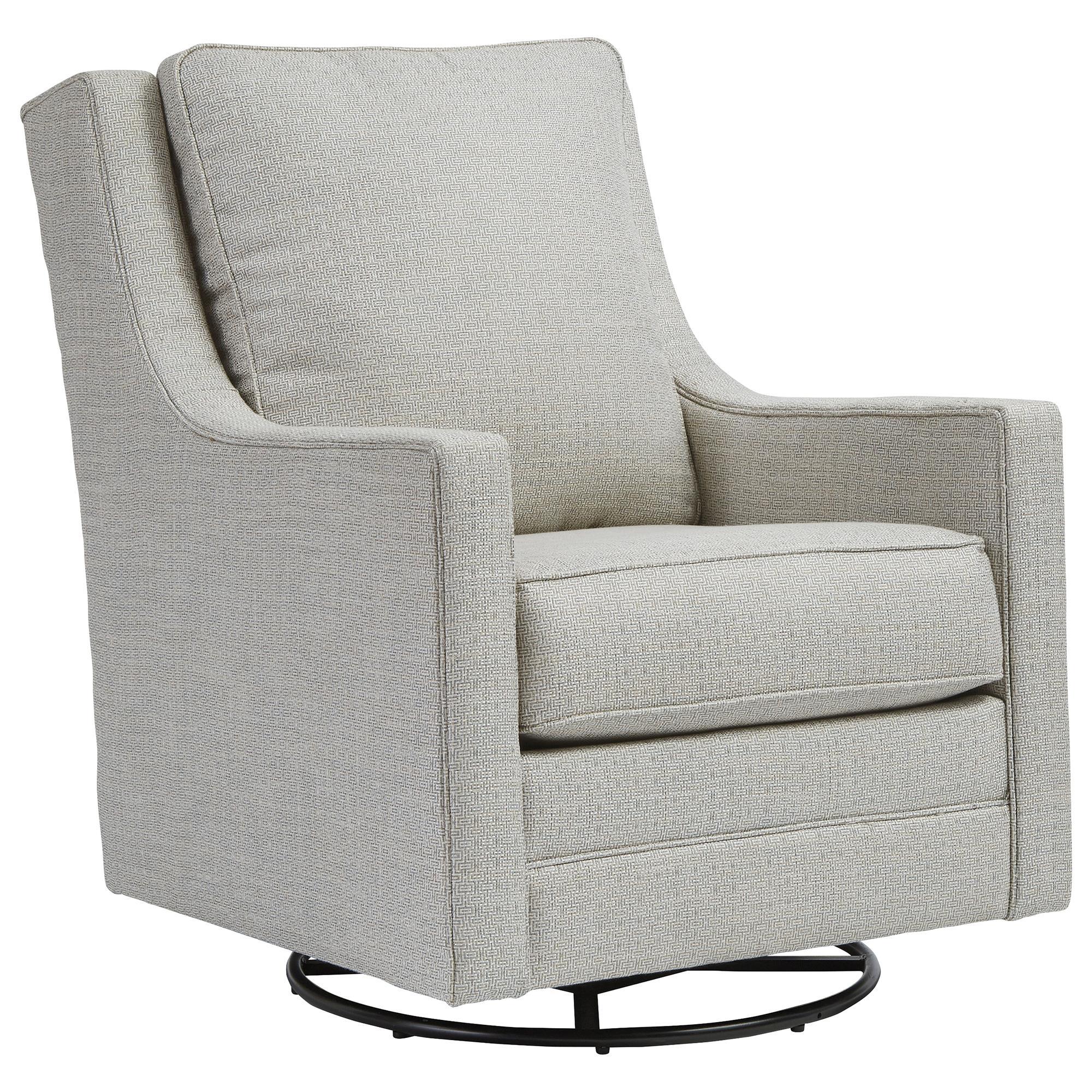 swivel glider accent chair