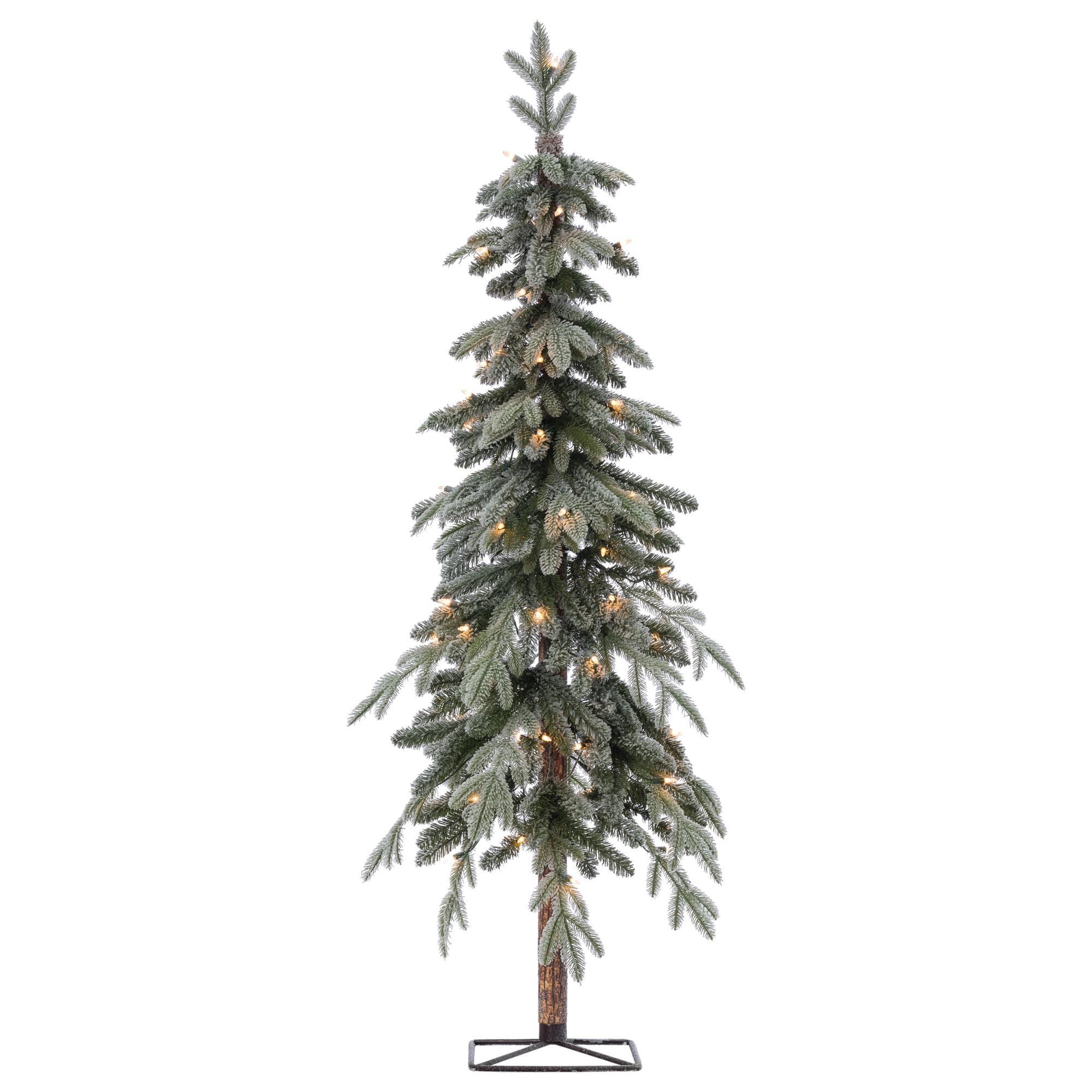 The Gerson Company 5' Alpine Christmas Tree with LED Lights