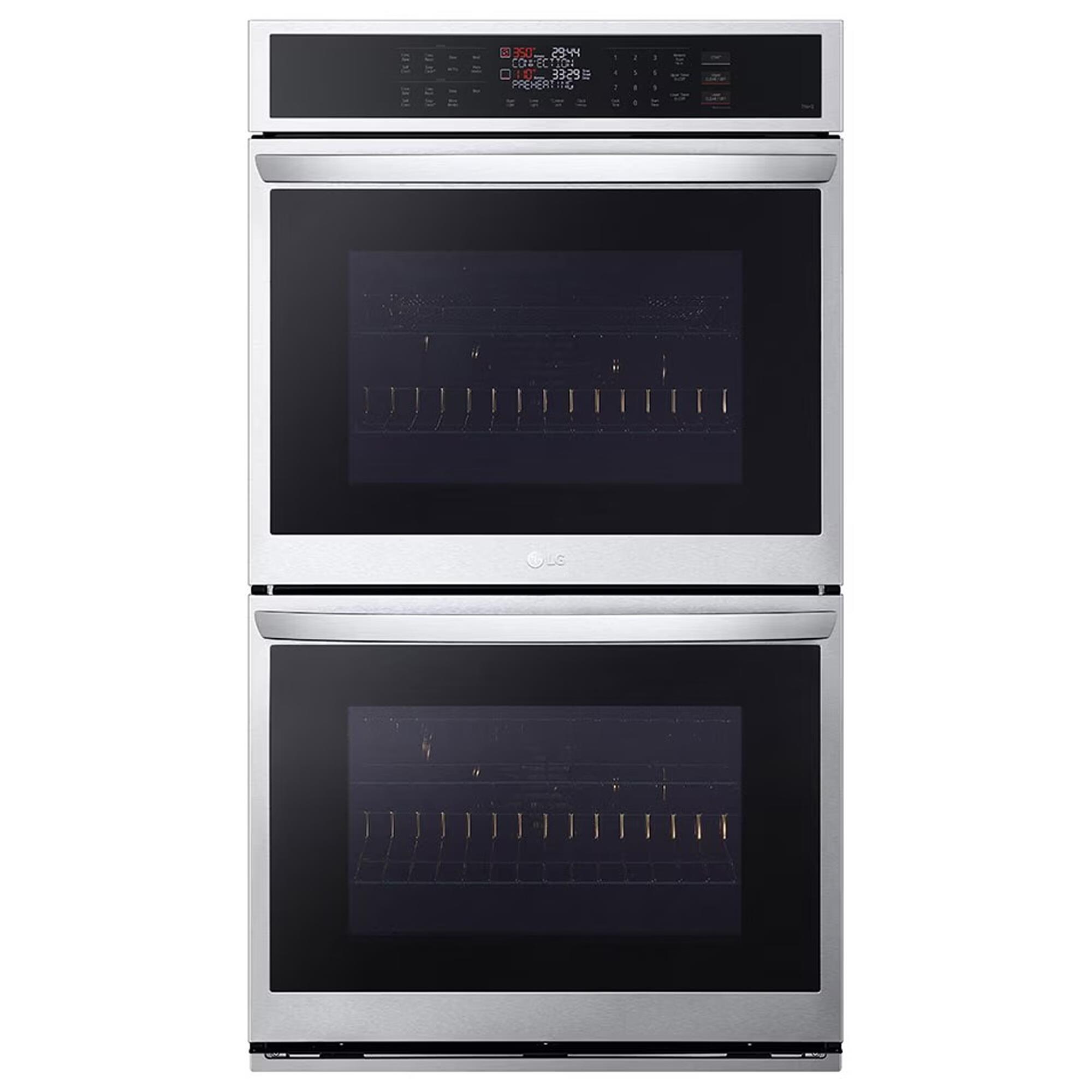 LG 9.4 cu. ft. Smart Double Wall Oven with Fan Convection, Air Fry
