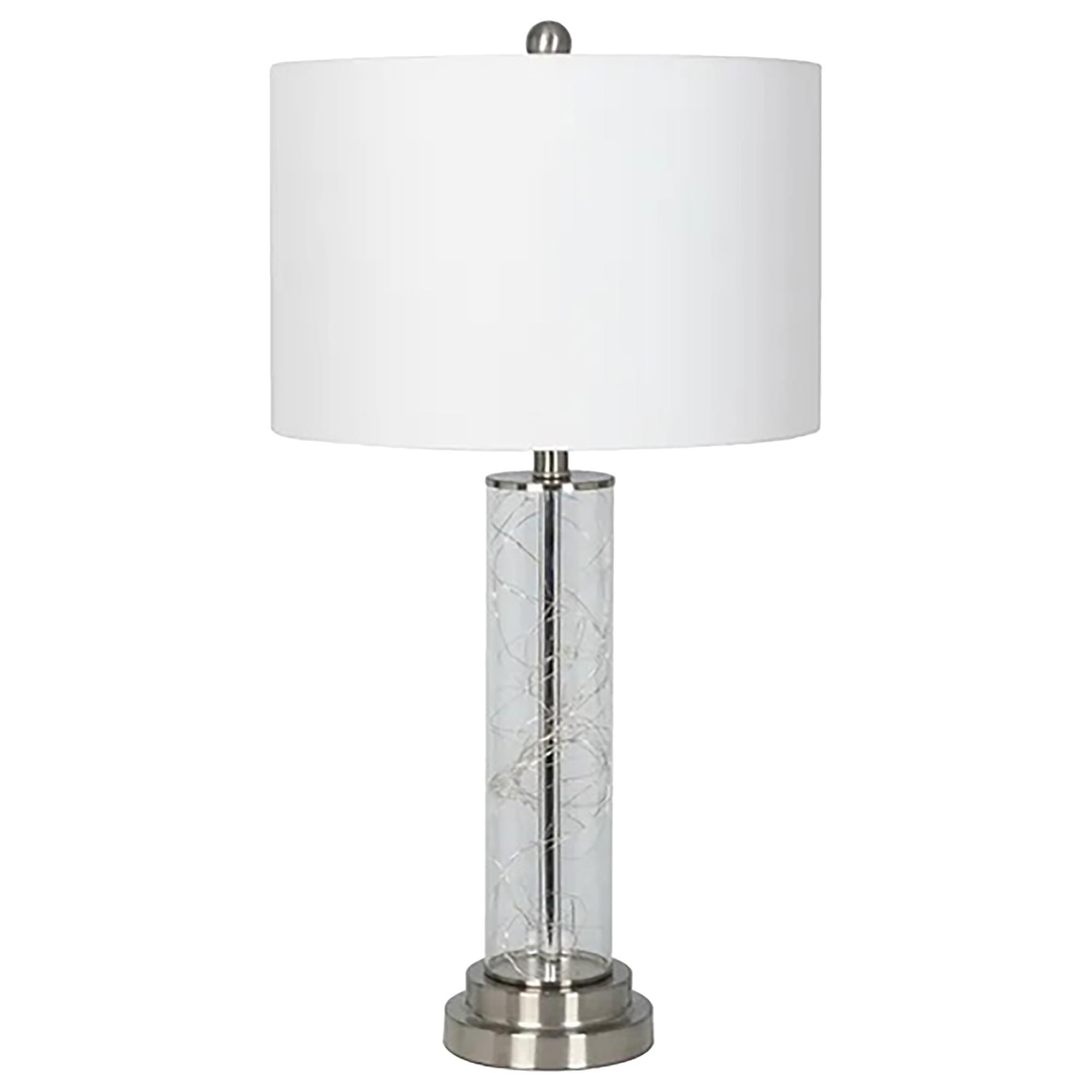 Lamps Per Se 28.5" Table Lamp with LED String in Gold and Clear NFM