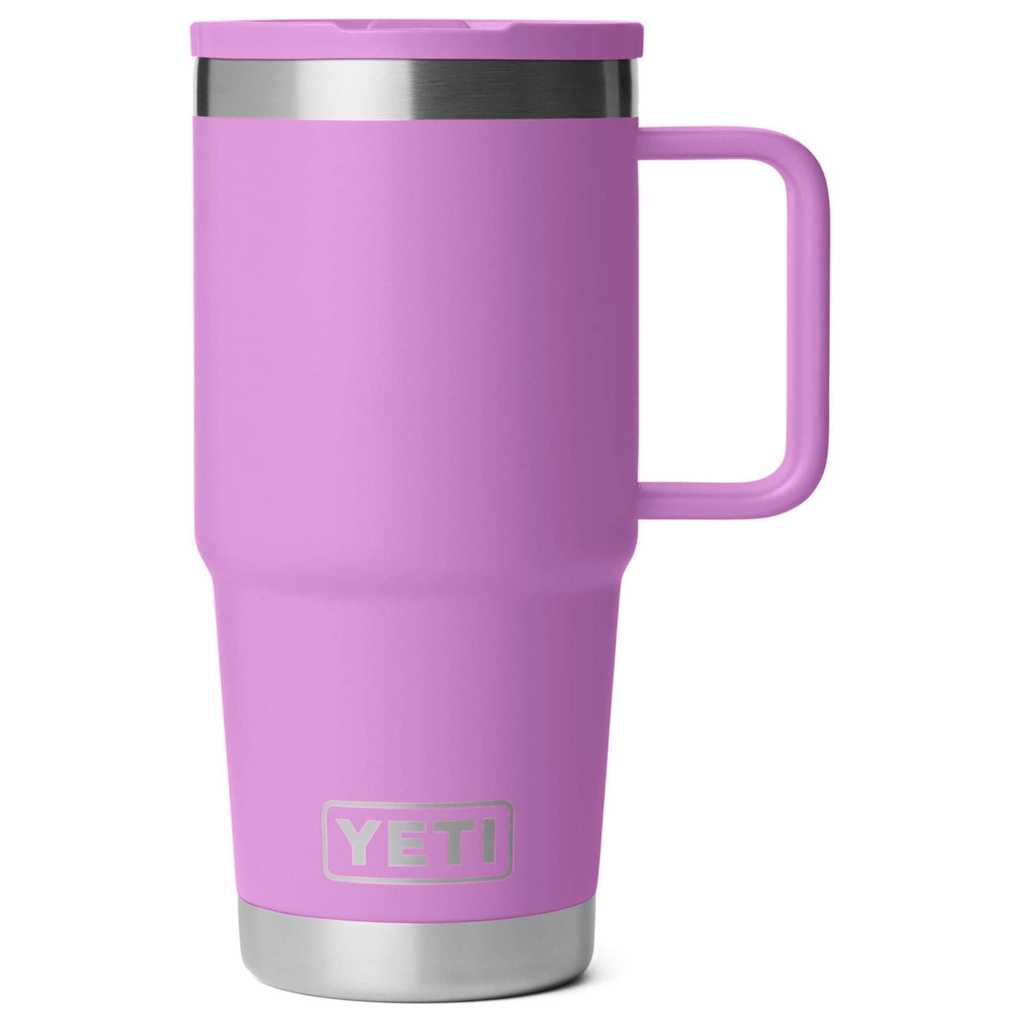 YETI Rambler 20 Oz Travel Straw Mug with Color-Matched Straw Lid