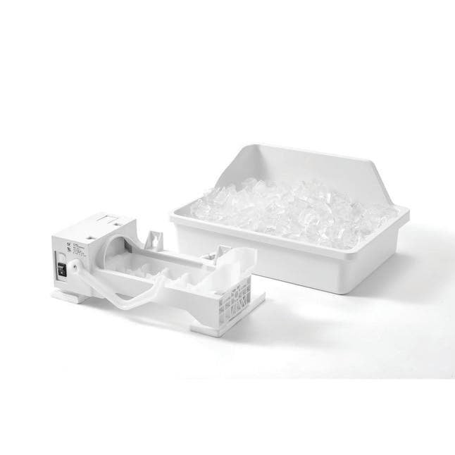 Ice Maker Rack Midea Top Mount Refrigerator Ice Maker Kit in White