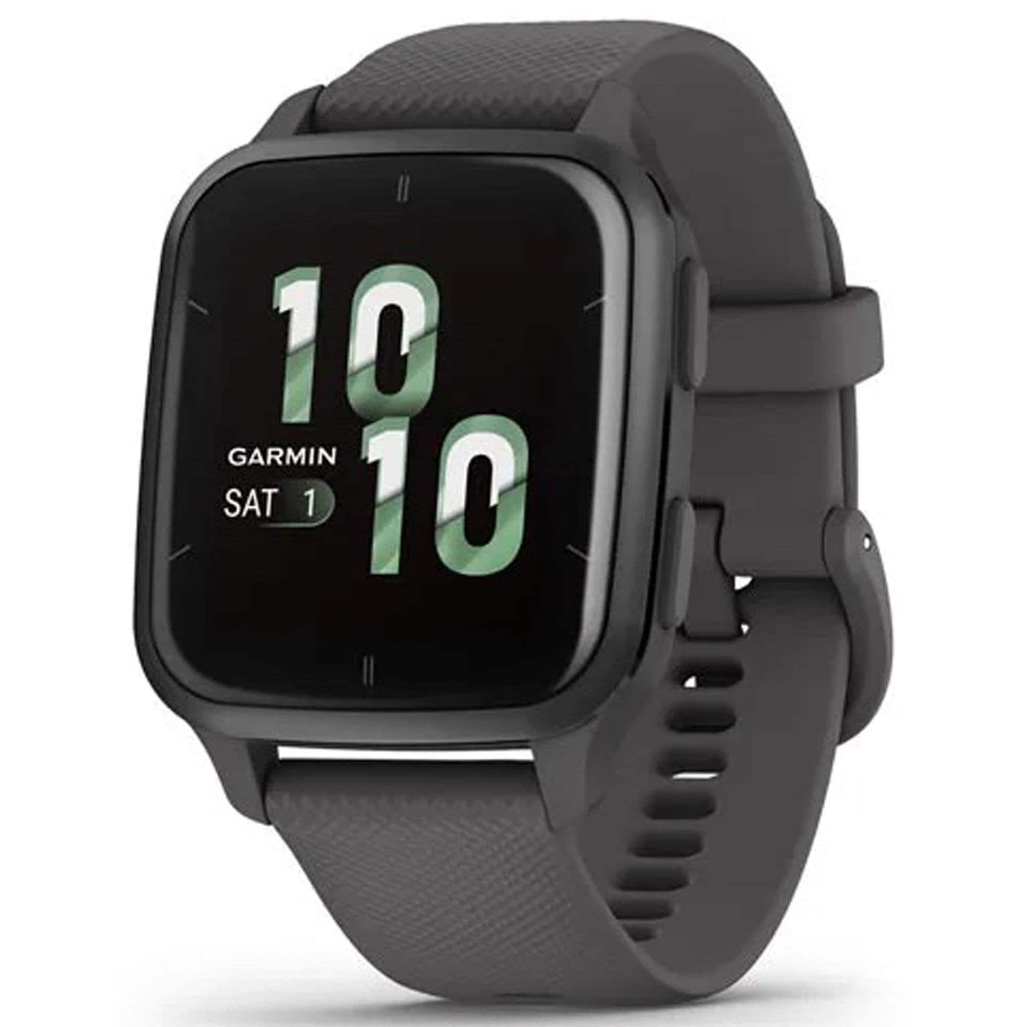 GARMIN ガーミン　VENU SQ 2 Shadow Gray/Slate Garmin Venu Sq 2 GPS Smartwatch in Slate Aluminum Bezel with