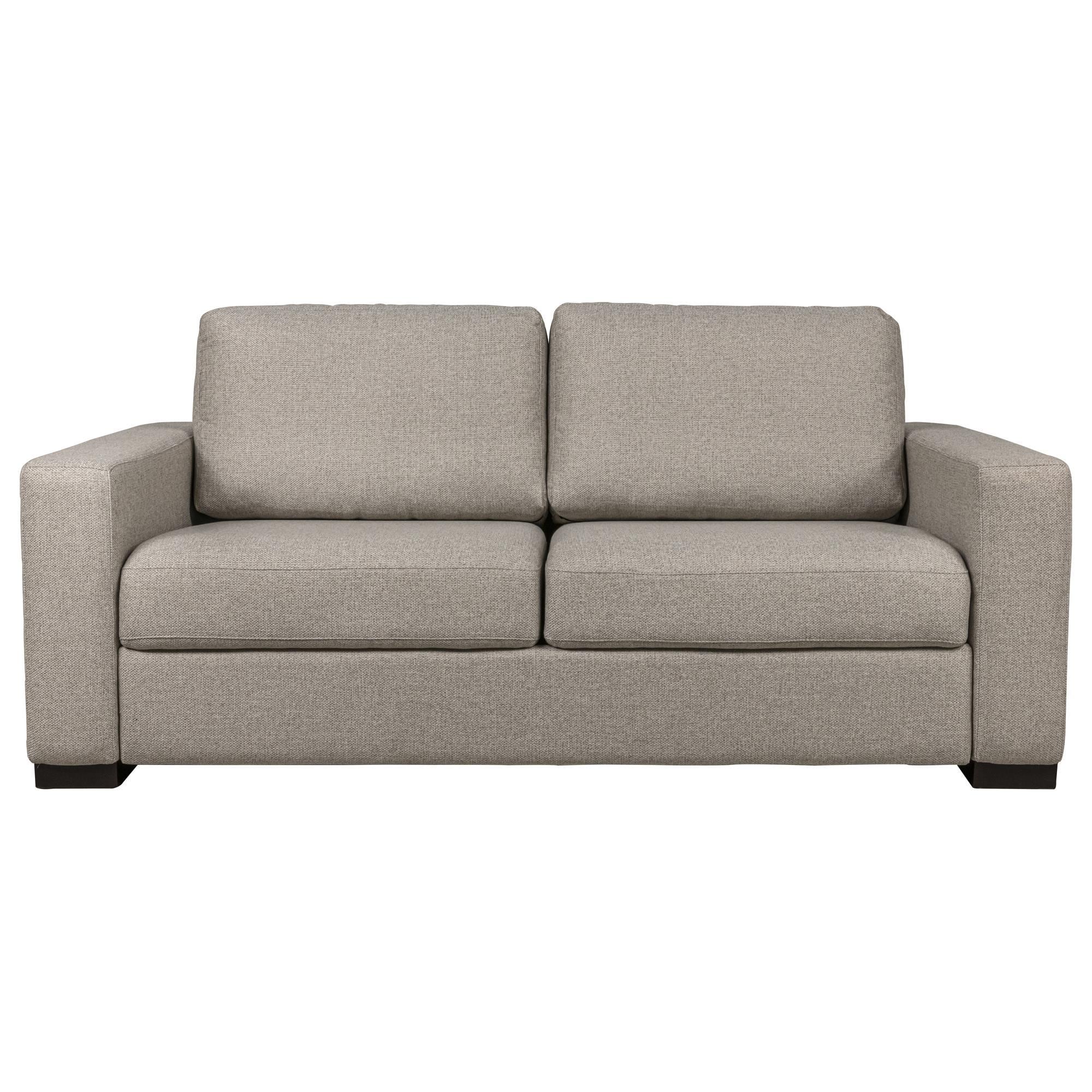 American Leather Revere Queen Sofa Sleeper in Tonic Cream NFM