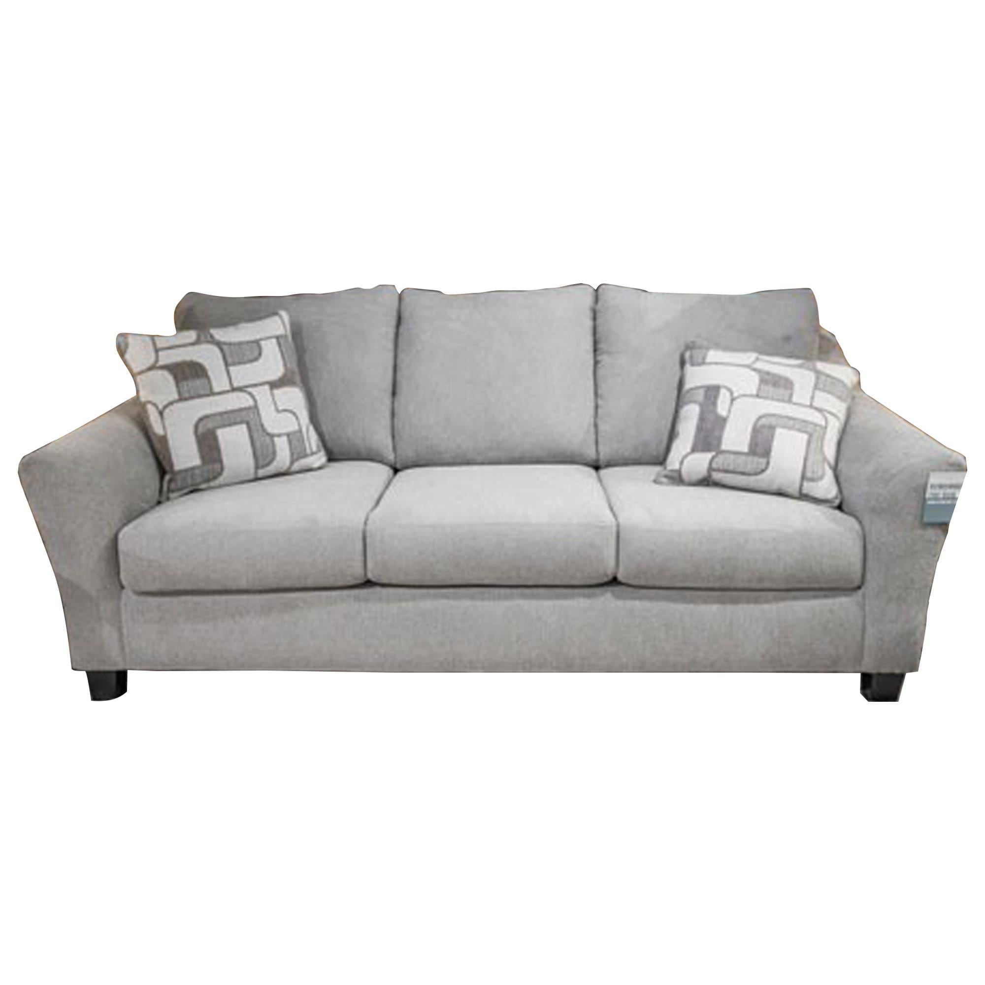 Leela × Sliver  mix sp dwarf select Ashley Willara Stationary Queen Sleeper Sofa in Taupe