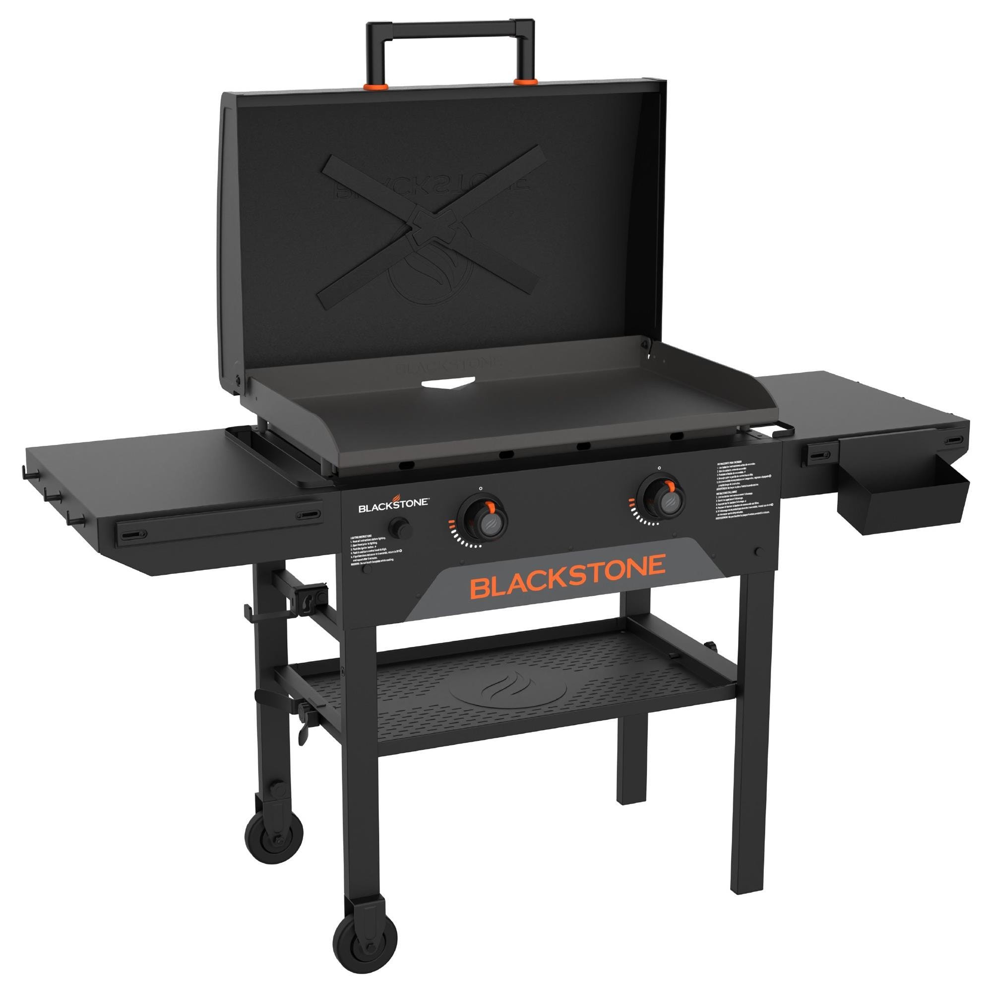 Blackstone 28" Omnivore Griddle with Hood in Black