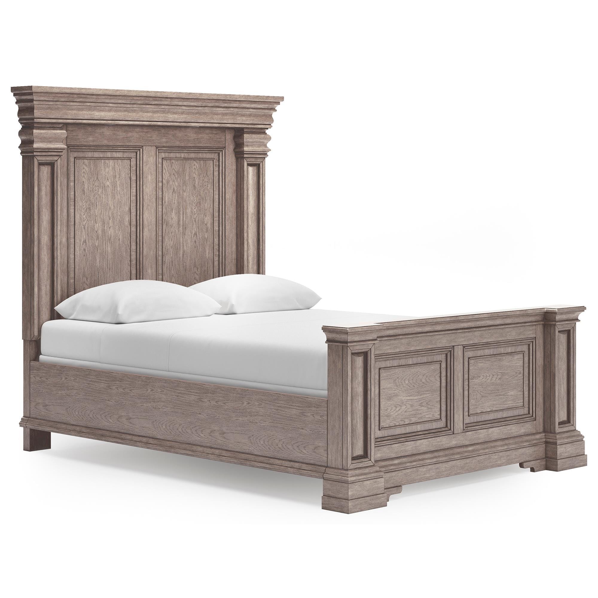 Millenium Blairhurst Queen Panel Bed in Light Grayish Brown