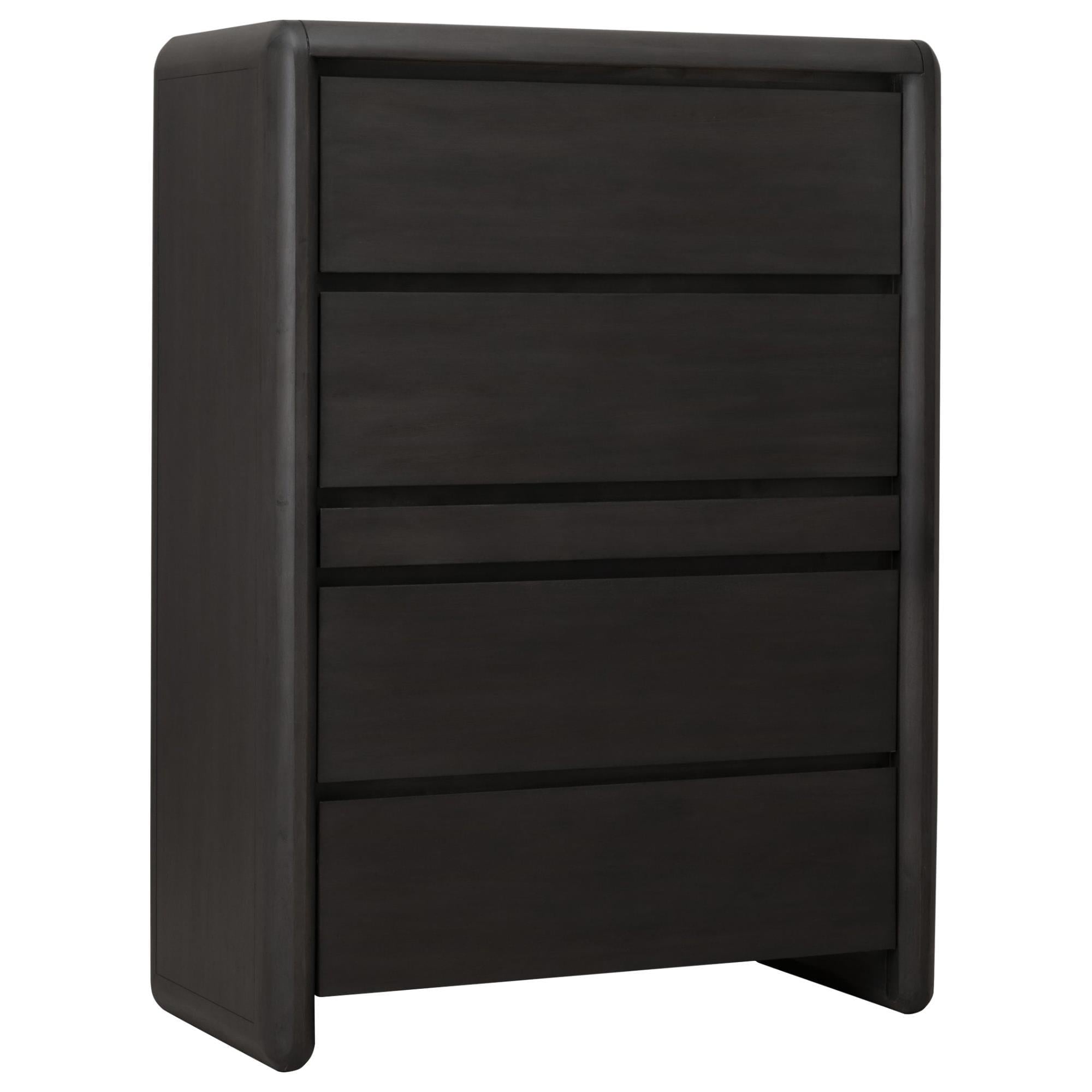 Urban Home Xolani 5-Drawer Chest in Jaguar