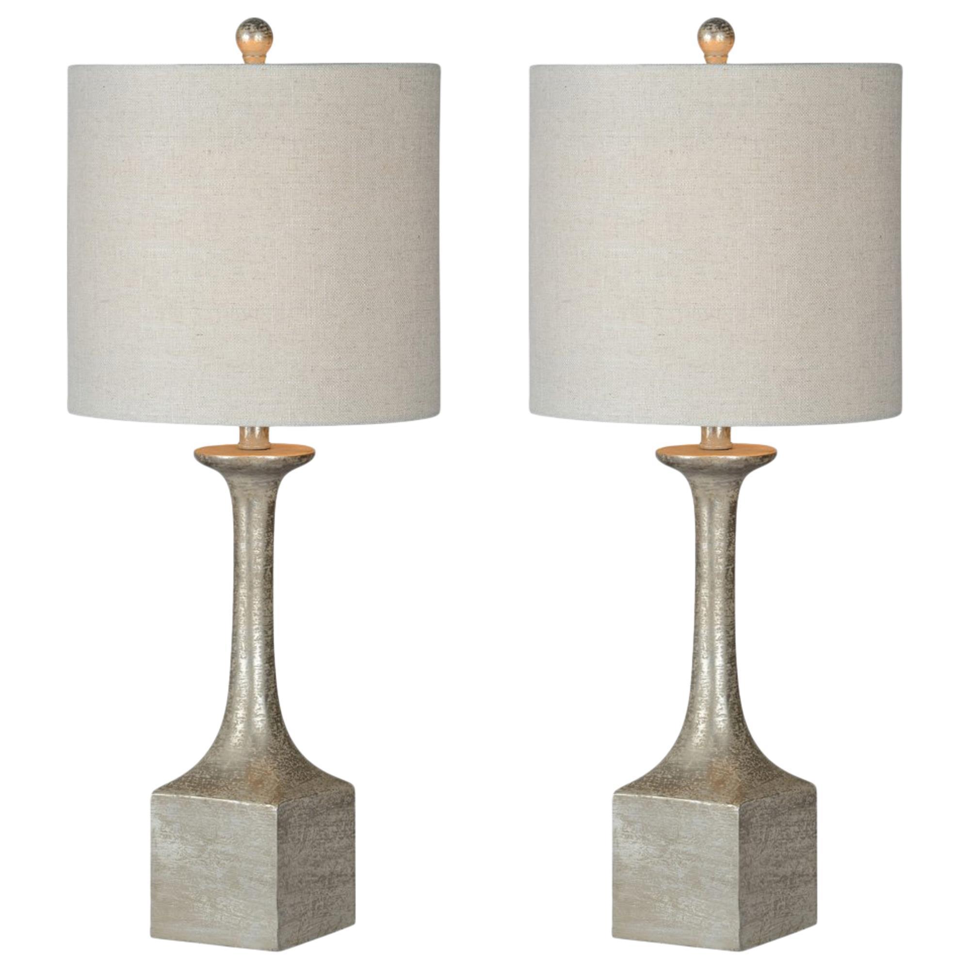 Southern Lighting Loretta Buffet Lamp in Silver (Set of 2) NFM