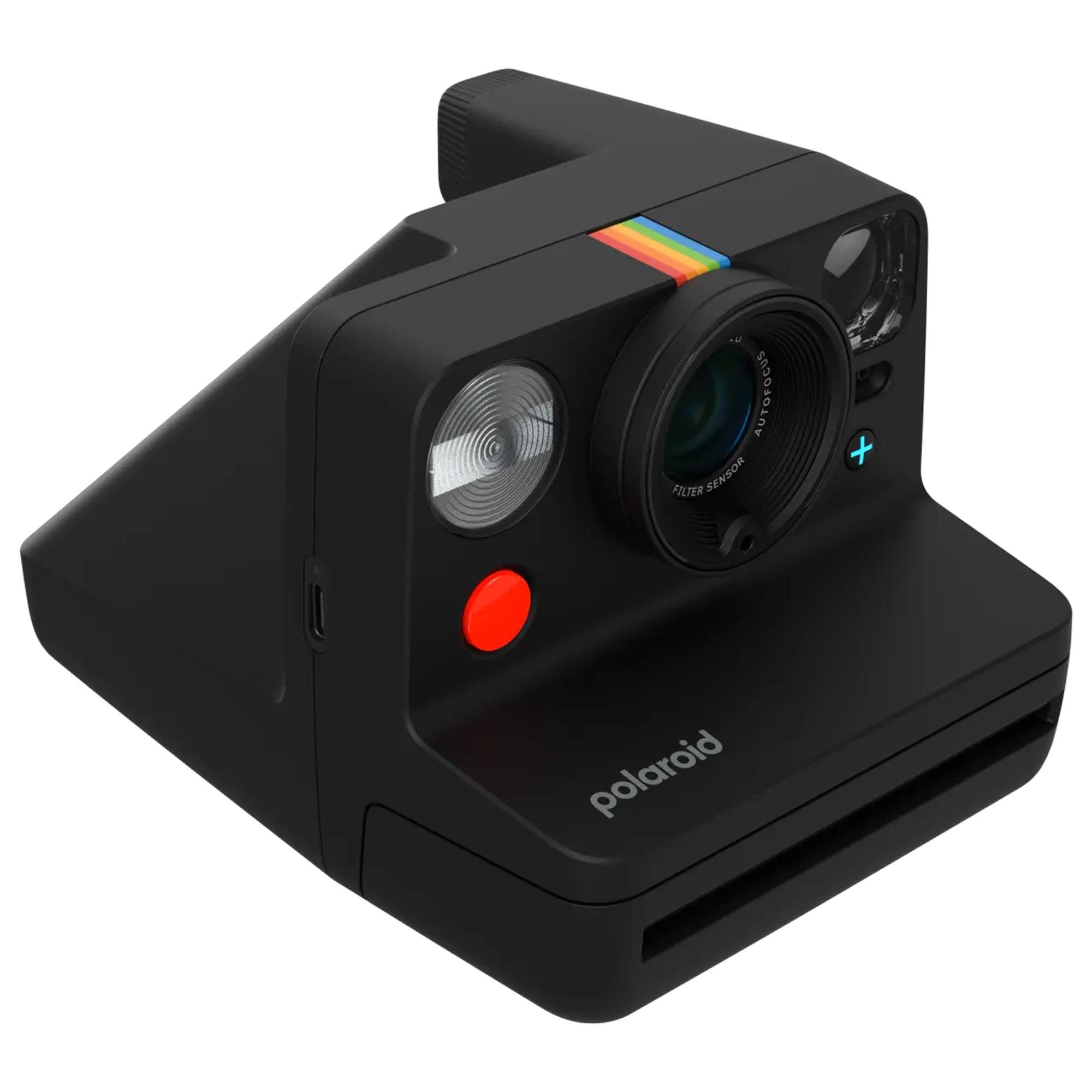 Polaroid Now Instant Camera ブラック Polaroid Now+ Gen 2 Instant Camera - Bluetooth Enabled, Lens